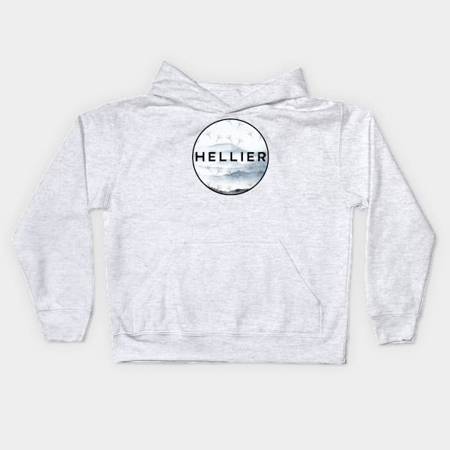 Hellier Kids Hoodie by cloudhiker